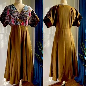 Anthropology Henant & Nandita  midi dress sz 6